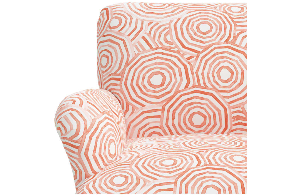 The Armchair, Umbrella Swirl Coral