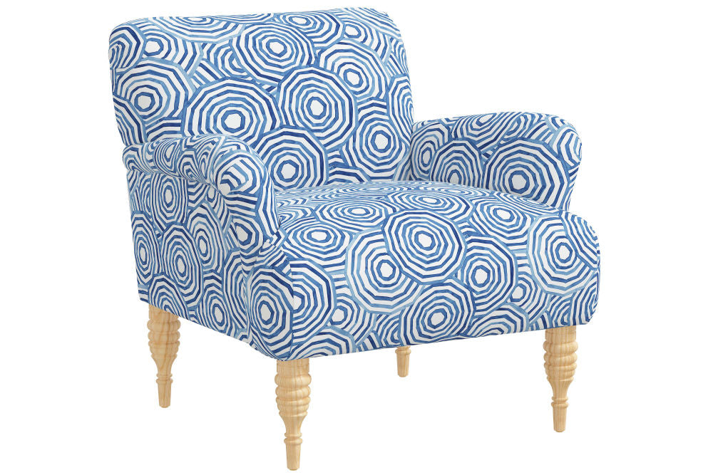 The Armchair, Umbrella Swirl Navy