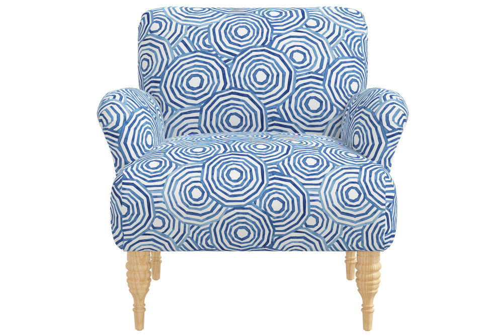 The Armchair, Umbrella Swirl Navy