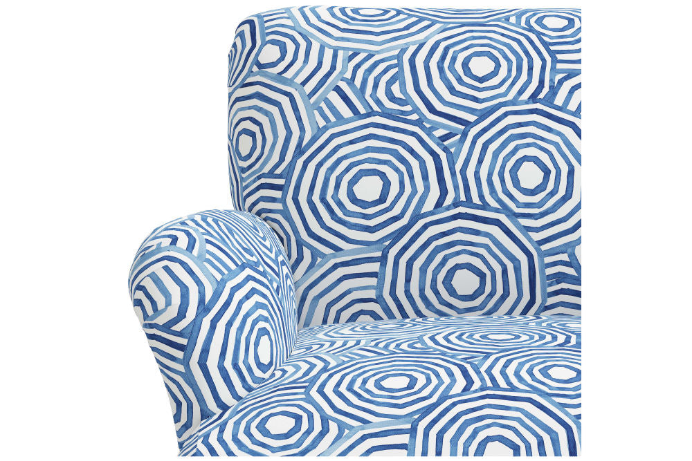 The Armchair, Umbrella Swirl Navy