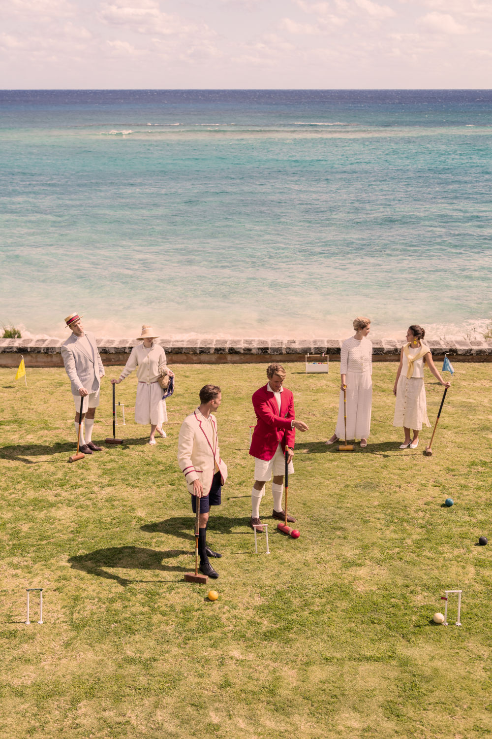 Afternoon Croquet, Bermuda