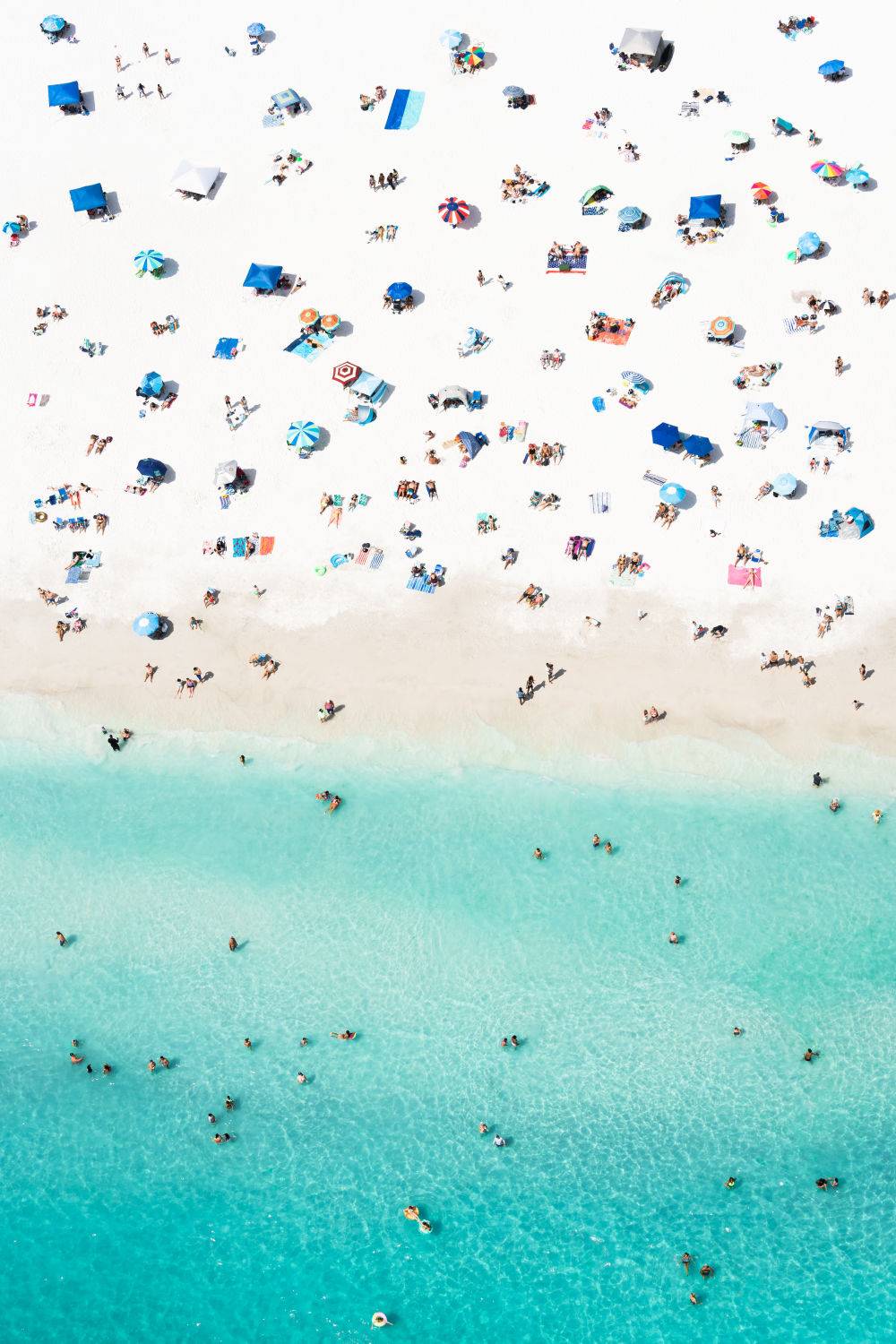 Beach Day Vertical, Siesta Key, Florida