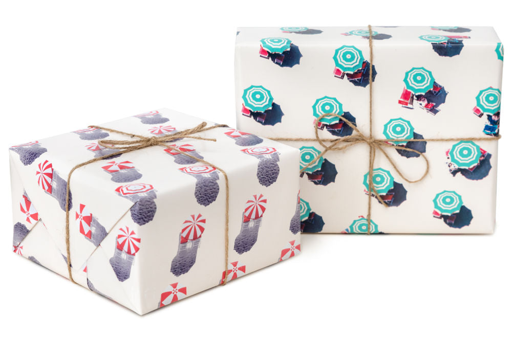 The Beach Holiday Gift Wrap Set