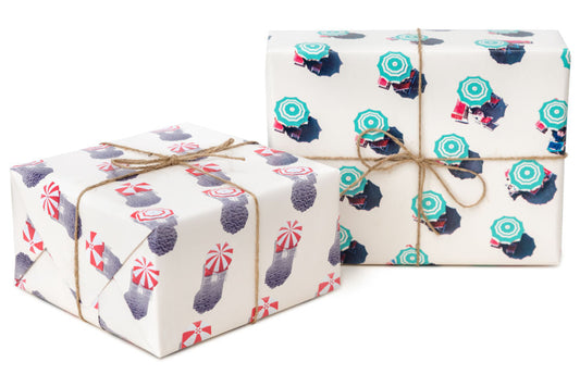 Product image for The Beach Holiday Gift Wrap Set