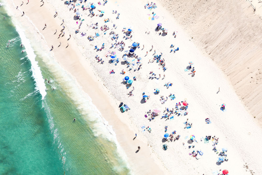 Photography by Gray Malin of Cahoon Hollow Beach Diagonal, Cape Cod