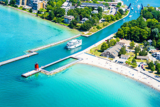 Charlevoix Channel Ferry, Michigan