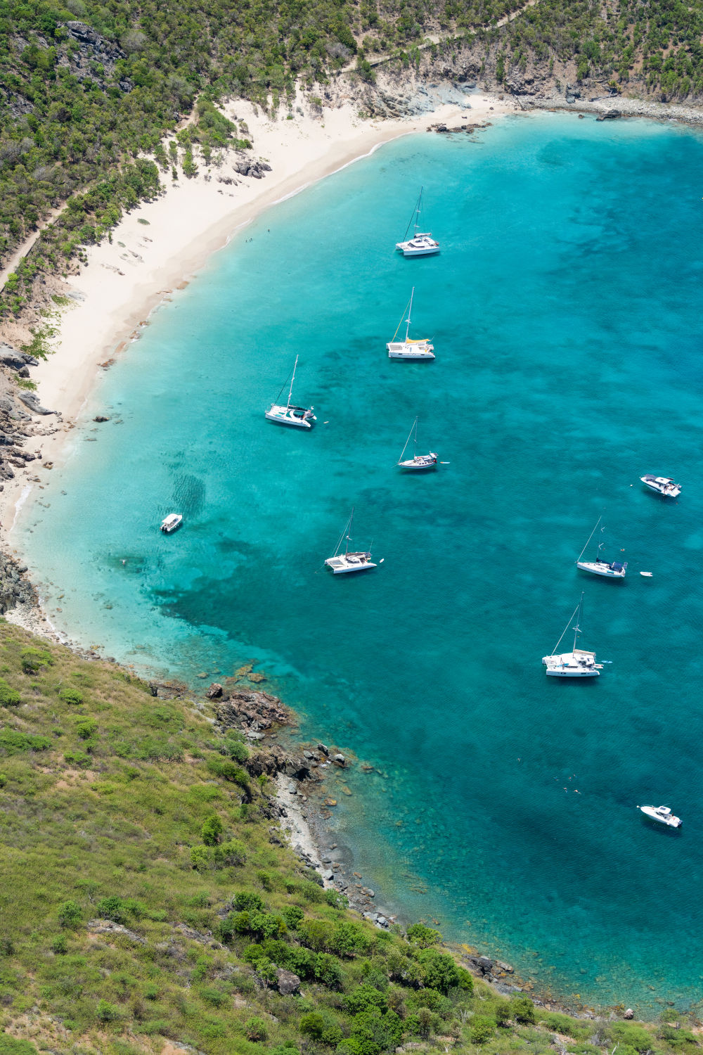 Colombier Beach Diptych, St. Barths