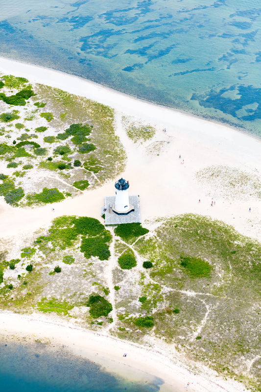 Product image for Edgartown Harbor Lighthouse Vertical, Martha's Vineyard