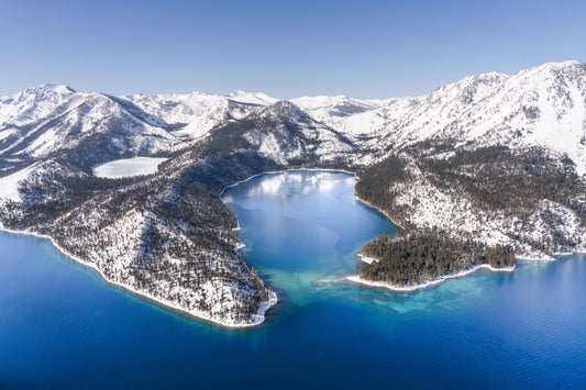 Product image for Emerald Bay Snowscape, Lake Tahoe