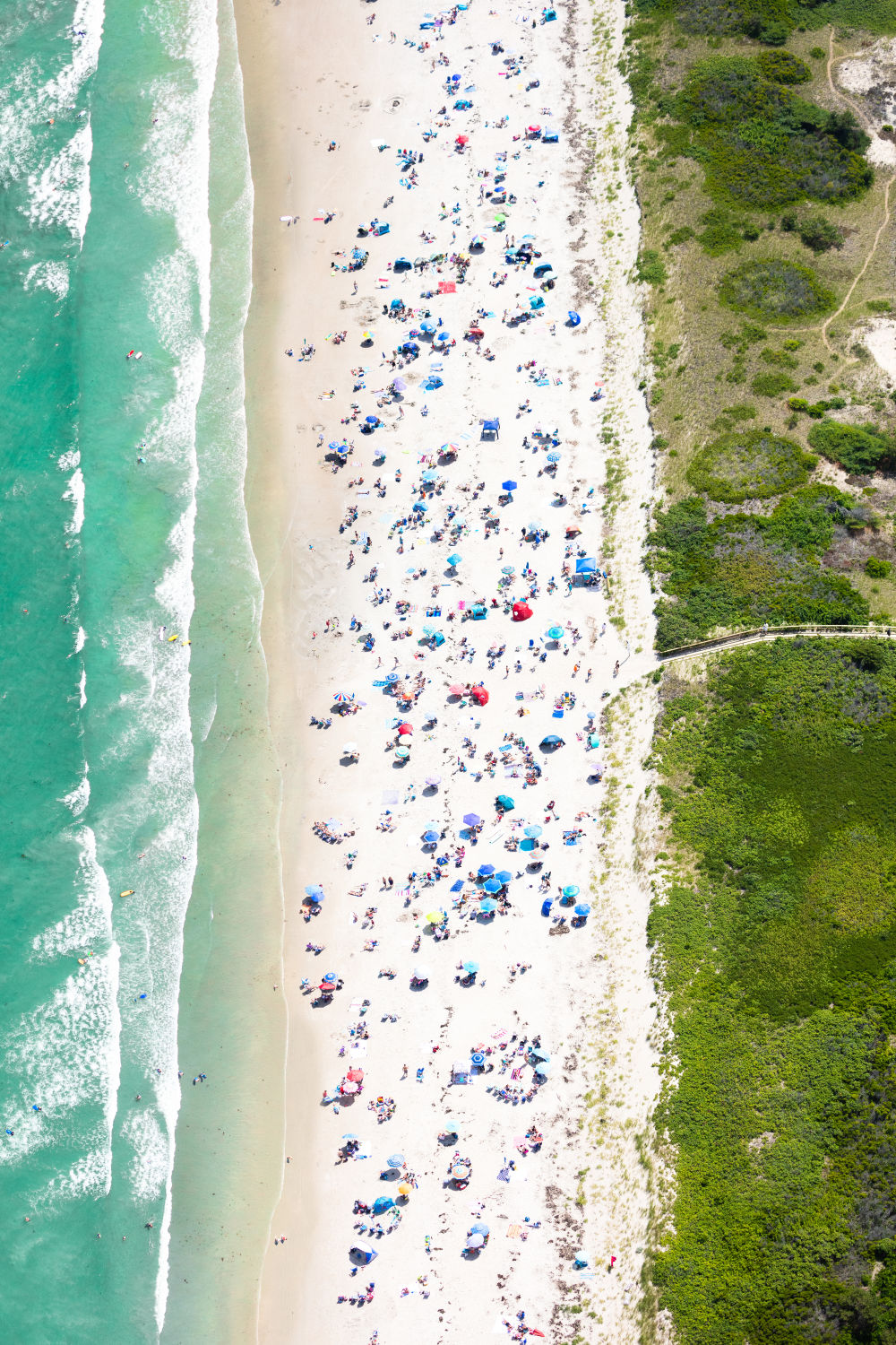 Footbridge Beach Ogunquit Vertical, Maine