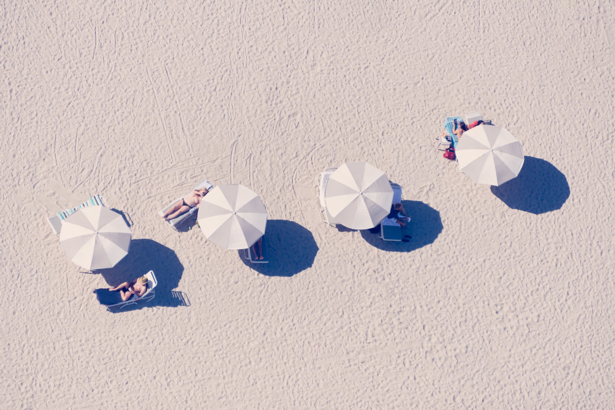 Four Umbrellas