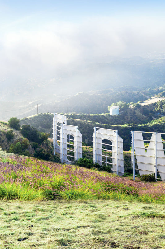 Hollywood Sign Triptych