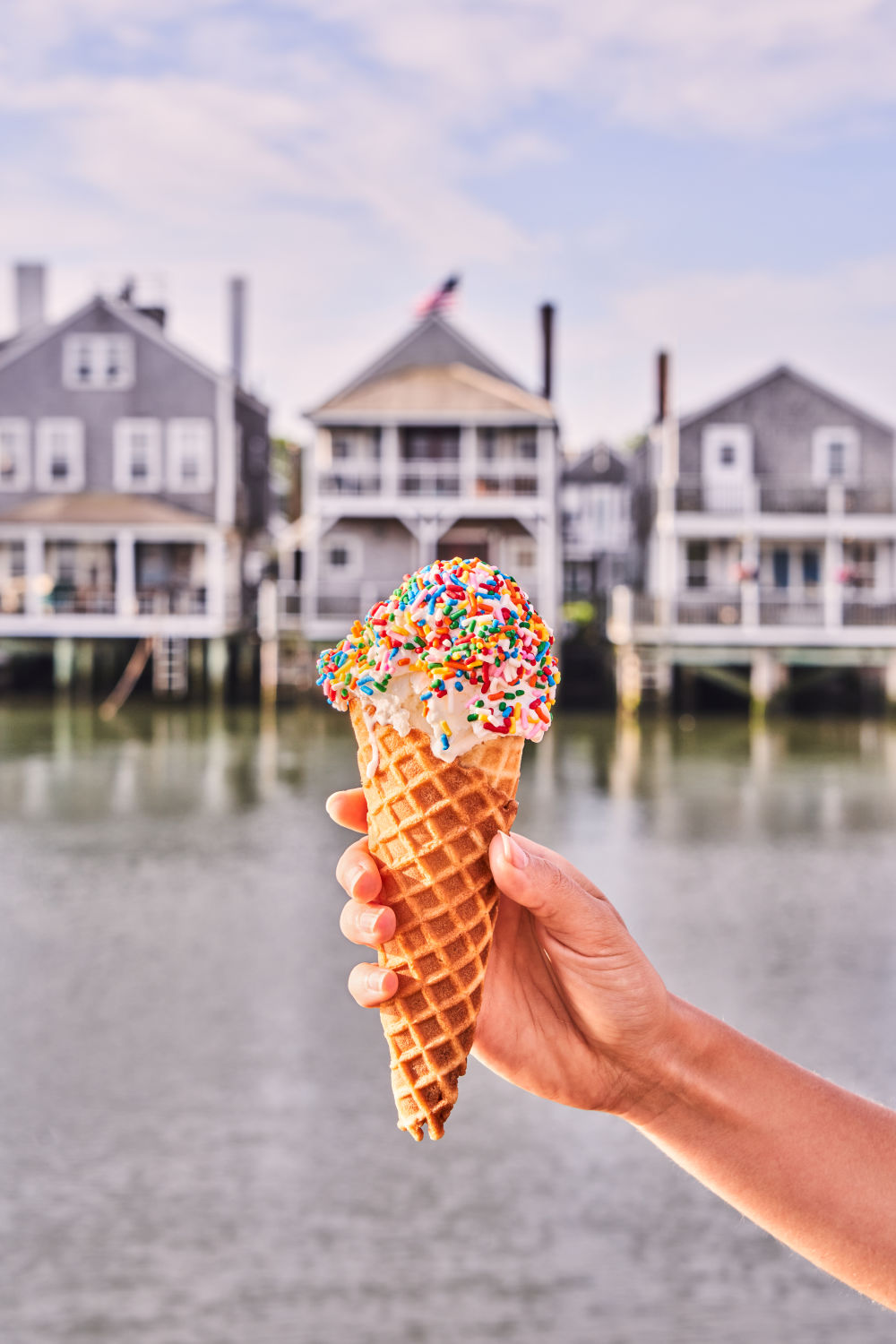 Ice Cream on the Wharf, Nantucket