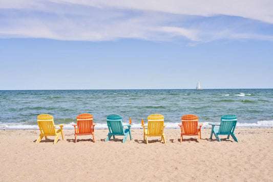 Jetties Beach Chairs, Nantucket