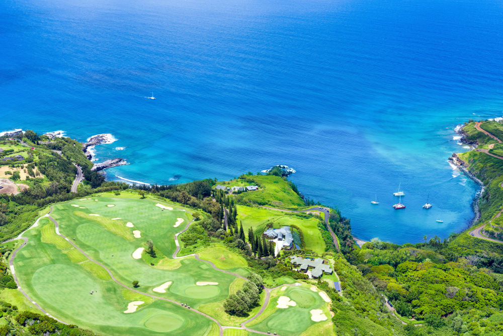 Kapalua Golf Course Honolua Bay, Maui