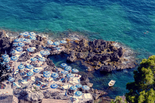 Product image for La Fontelina Beach Club Umbrellas, Capri