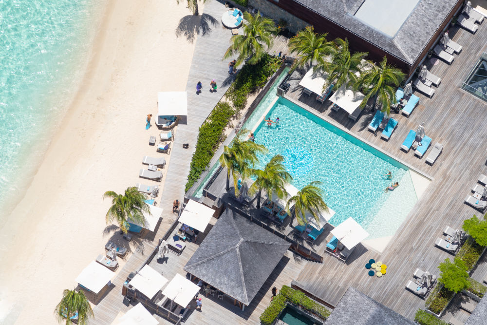 Photography by Gray Malin of Le Barthélemy, St. Barths