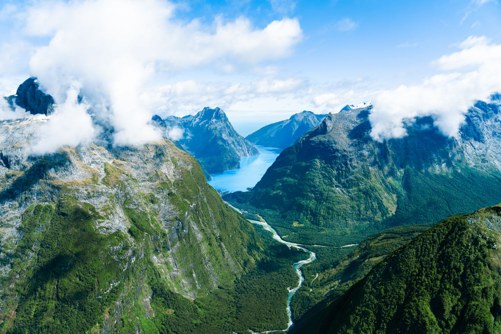 Milford Sound Mountains, Queenstown, New Zealand