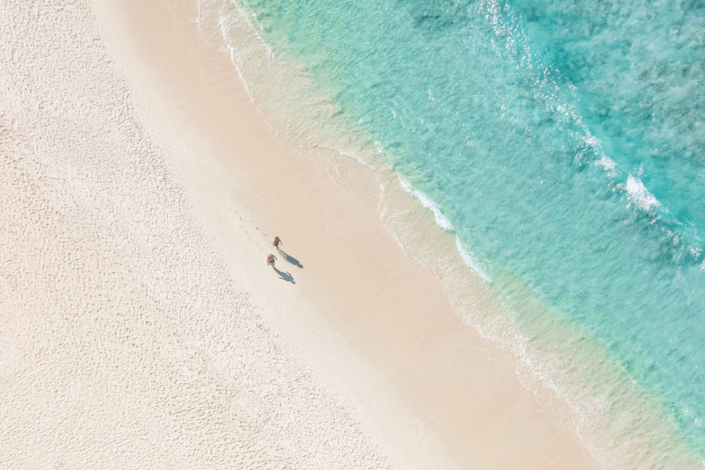 Photography by Gray Malin of Makalawena Beach