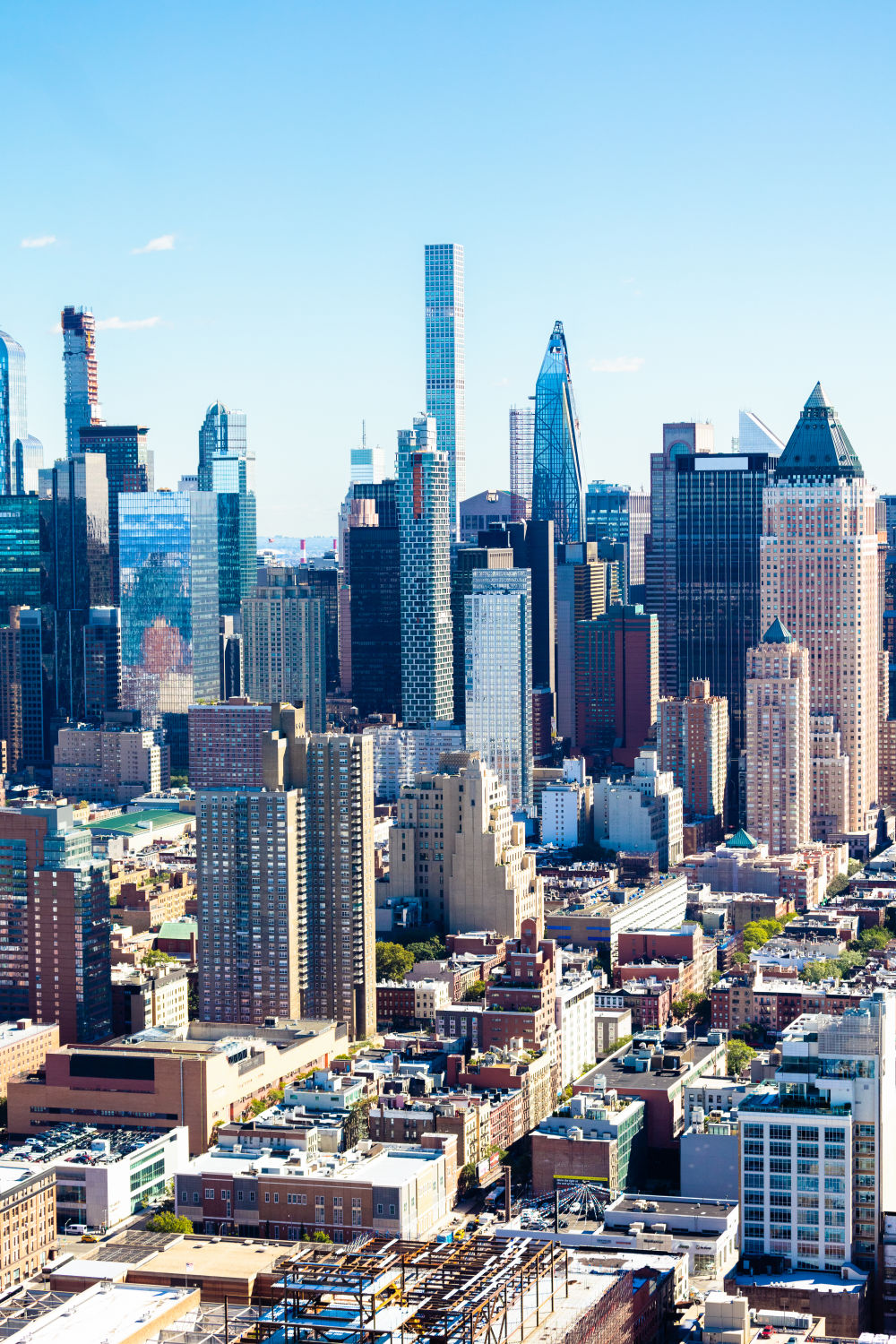 Manhattan Skyline Triptych, New York City