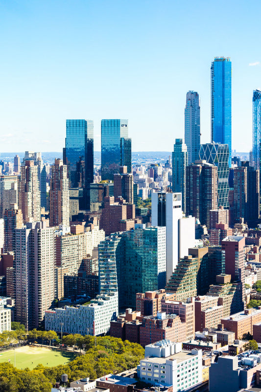 Manhattan Skyline Triptych, New York City