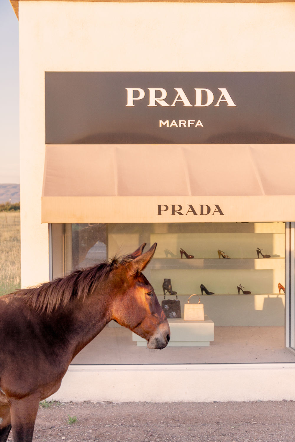 Mule Vertical, Prada Marfa