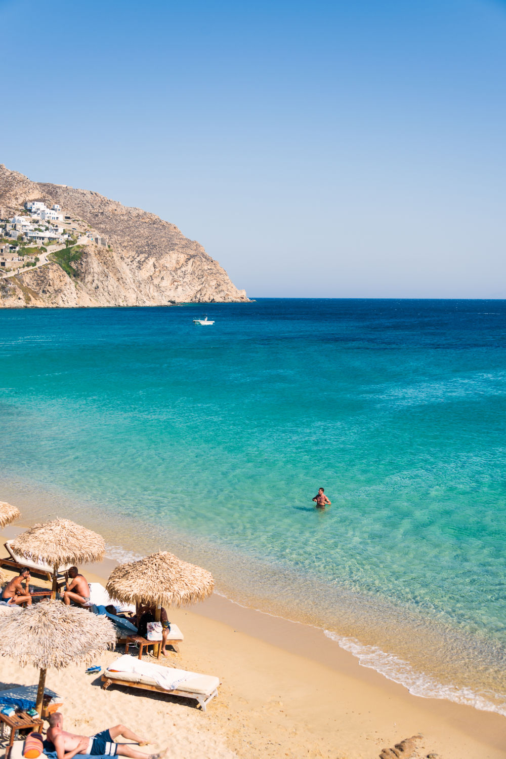 Mykonos Beach Diptych, Greece