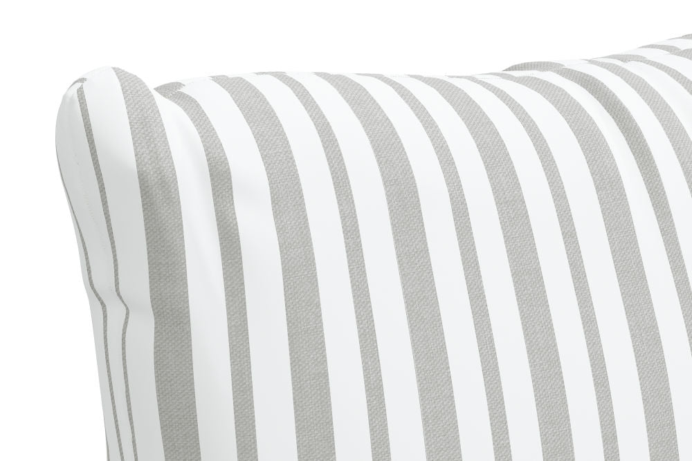 The Decorative Pillow, Giraffe Stripe Grey