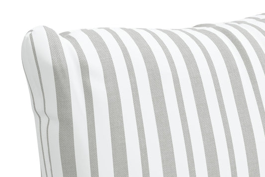 The Decorative Pillow, Giraffe Stripe Grey