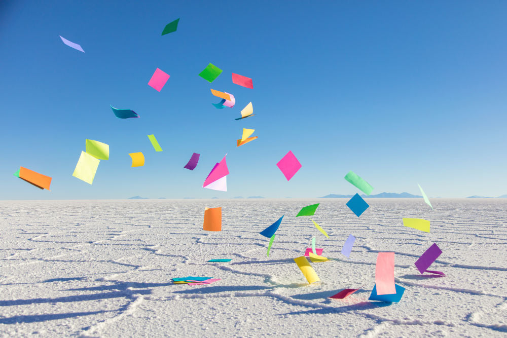 Photography by Gray Malin of Neon Paper