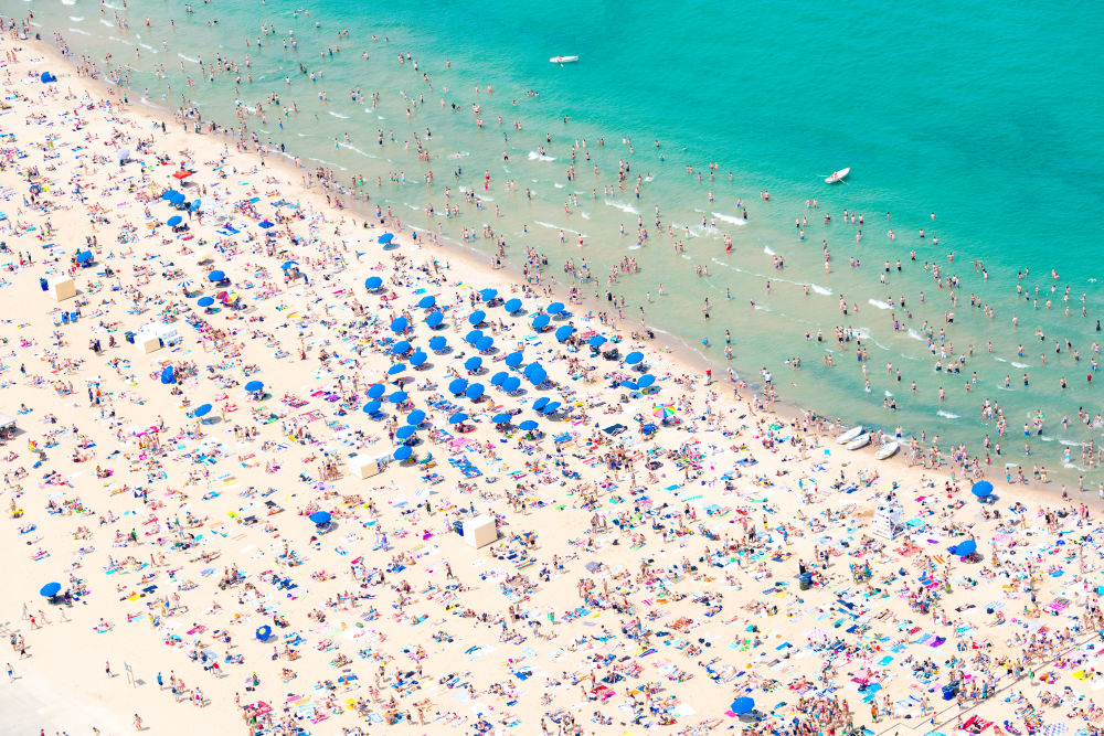 North Avenue Beach, Diagonal, Chicago