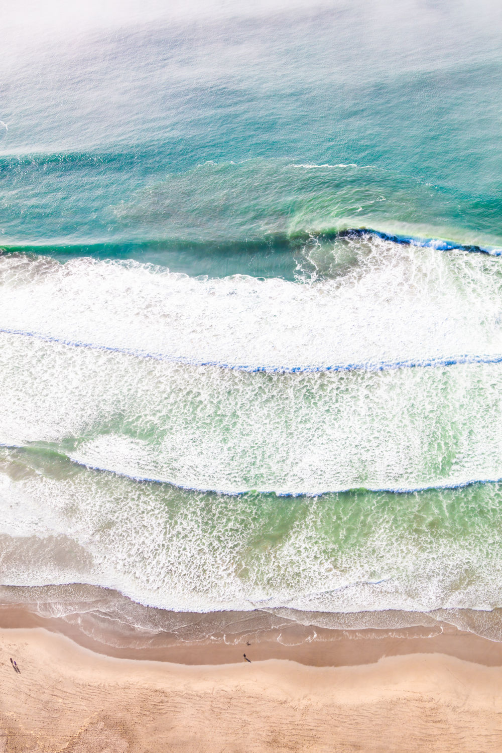 Ocean Beach Fog Triptych, San Francisco