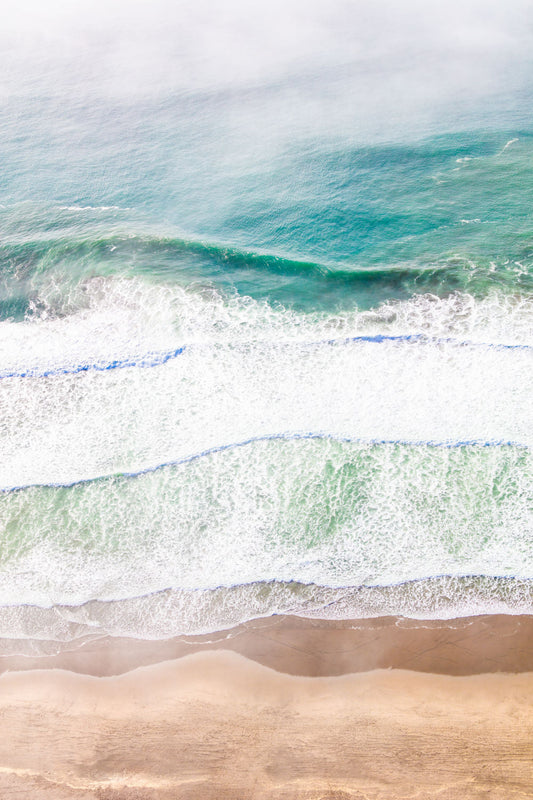 Ocean Beach Fog Triptych, San Francisco