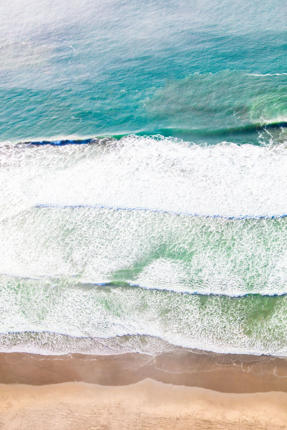 Ocean Beach Fog Triptych, San Francisco