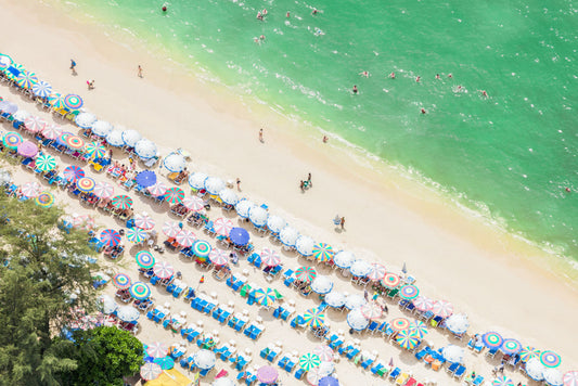 Patong Beach Umbrellas, Thailand