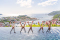Pool Party, St. Barths