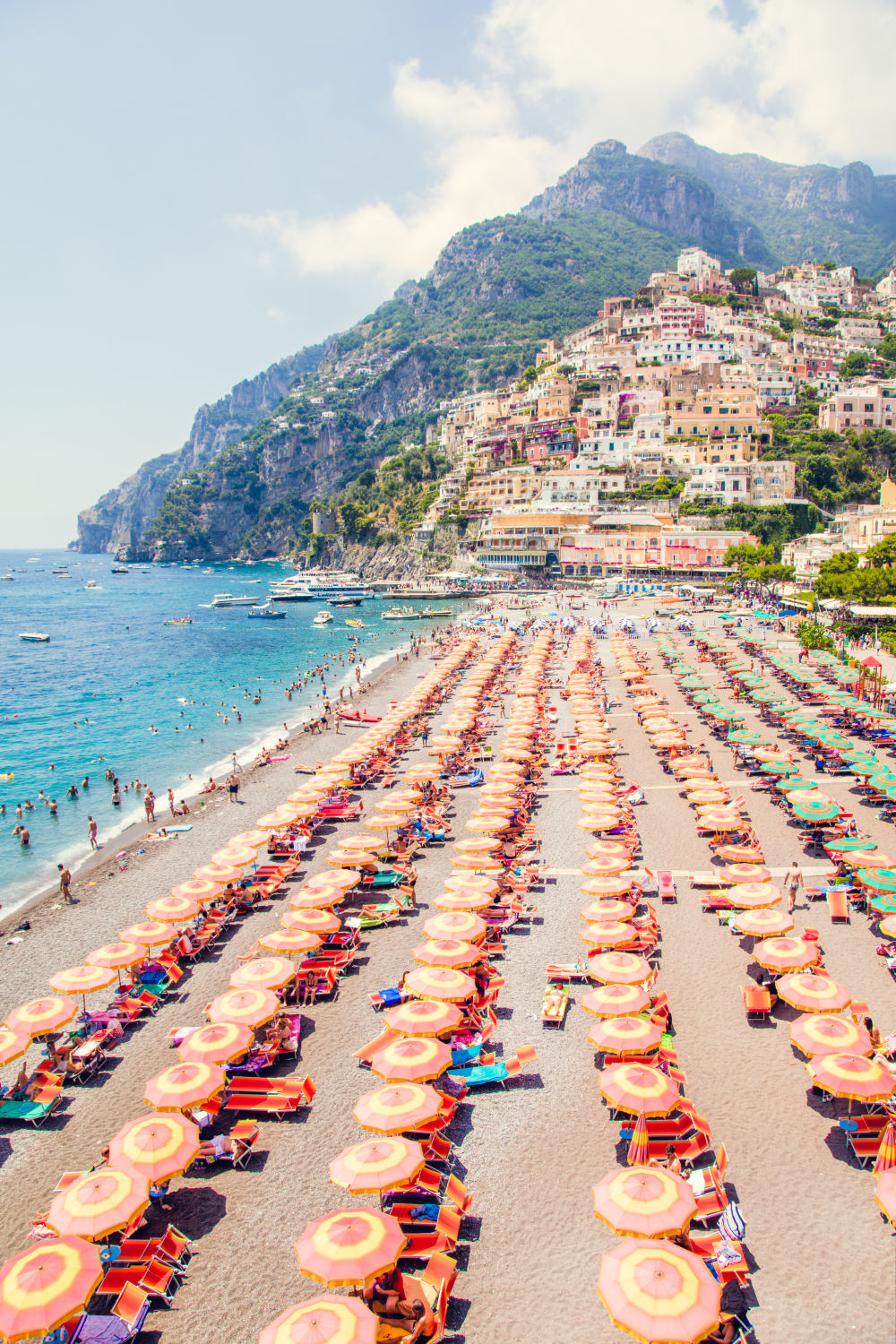 Positano Beach Vertical