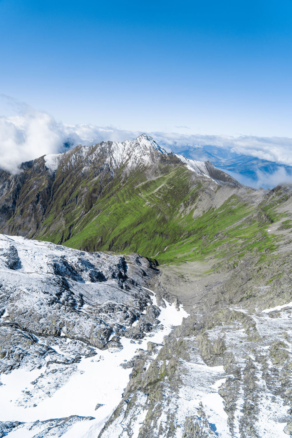 Queenstown Mountains Triptych, New Zealand