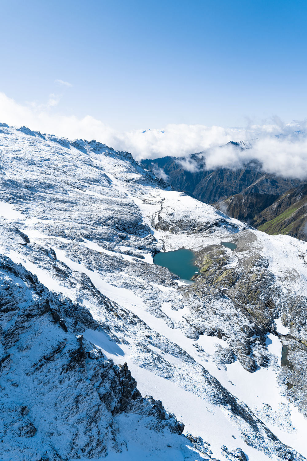 Queenstown Mountains Triptych, New Zealand