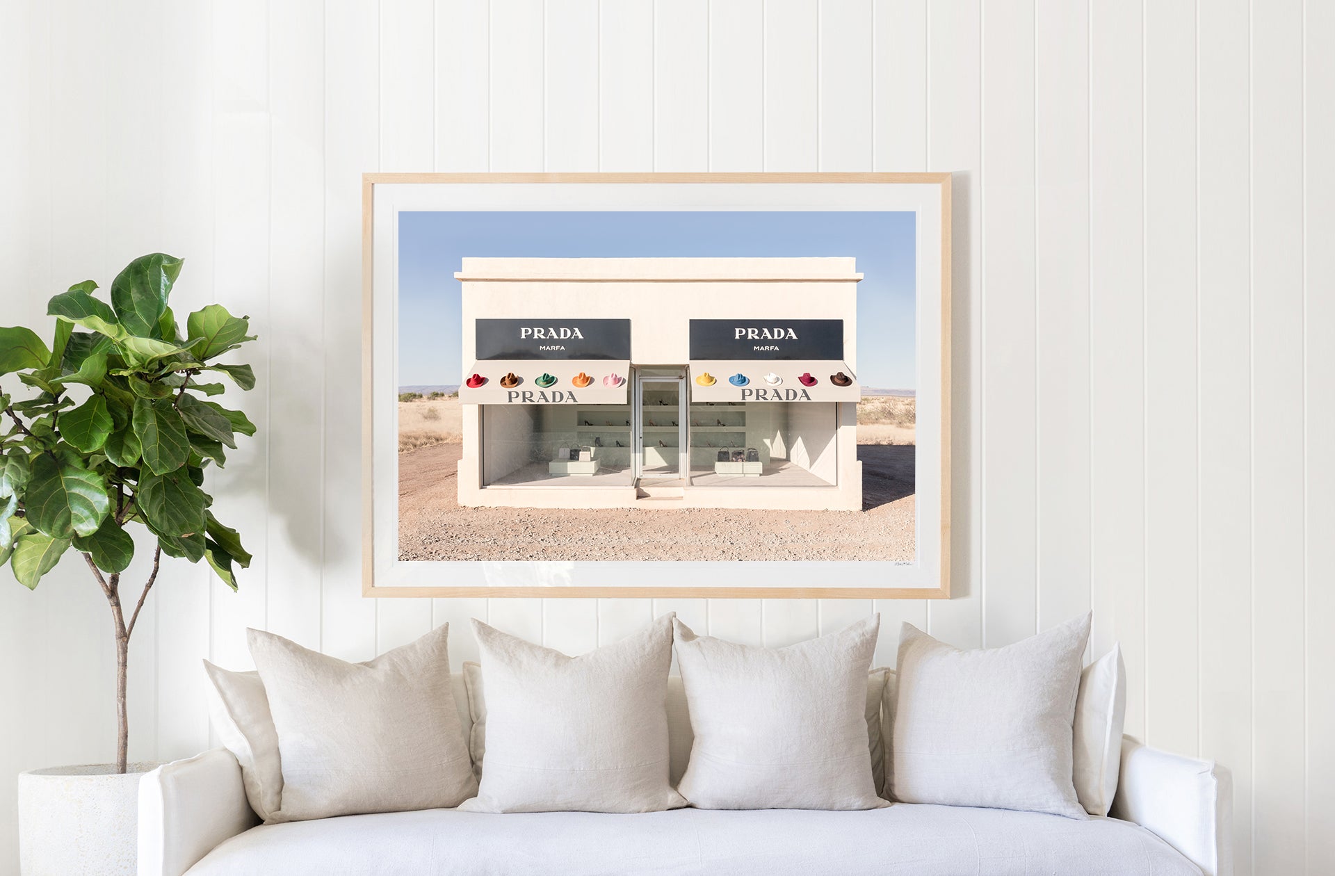 Rainbow Cowboy Hats II, Prada Marfa