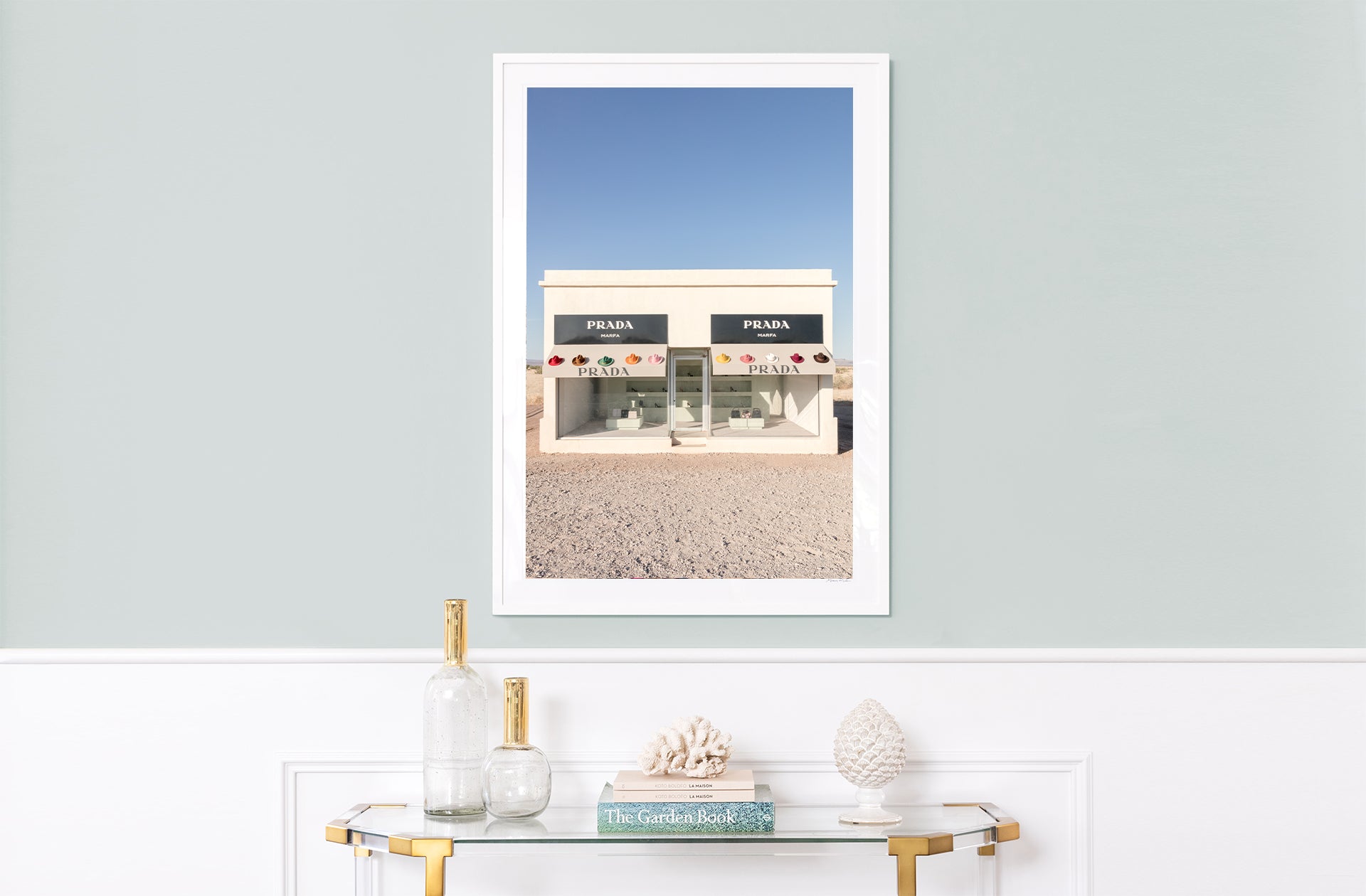 Rainbow Cowboy Hats Vertical, Prada Marfa