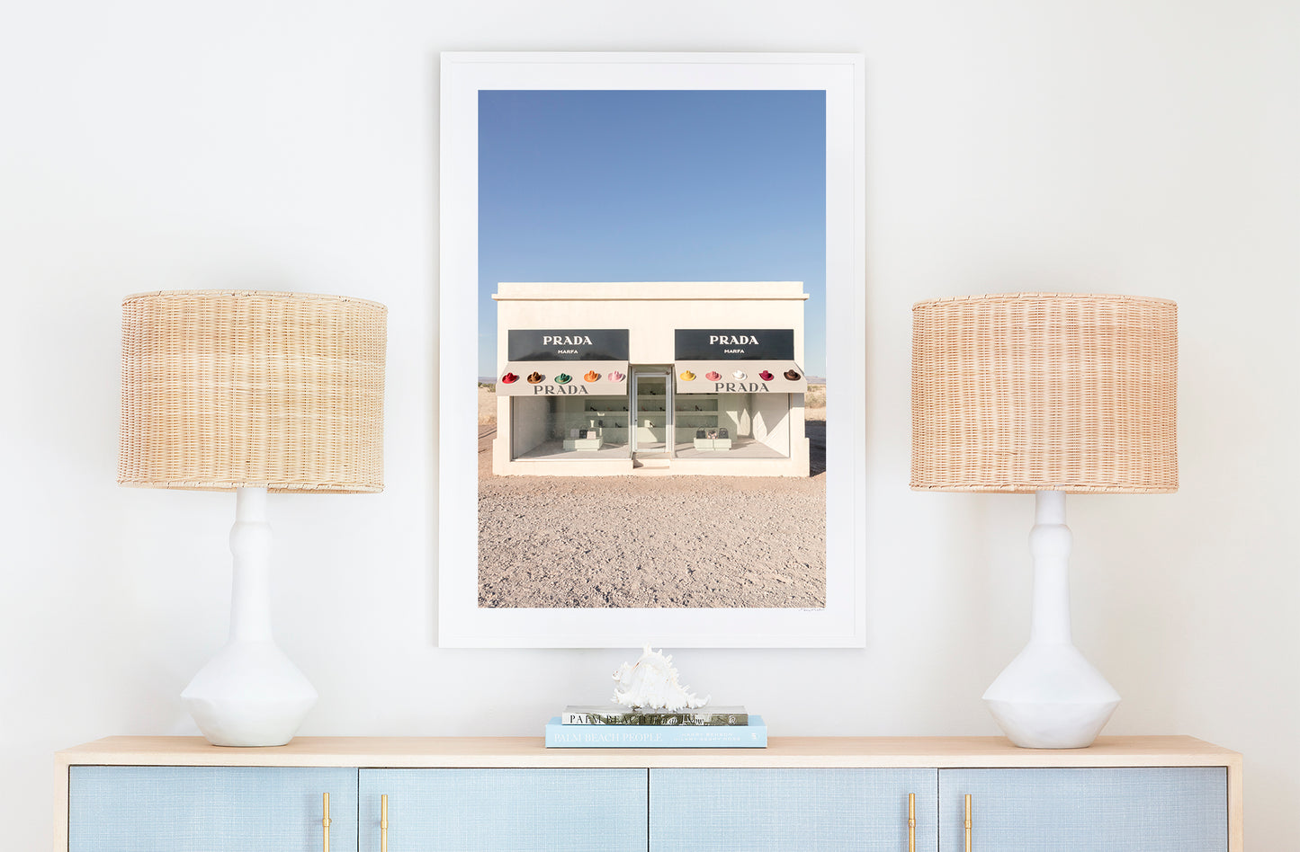 Rainbow Cowboy Hats Vertical, Prada Marfa