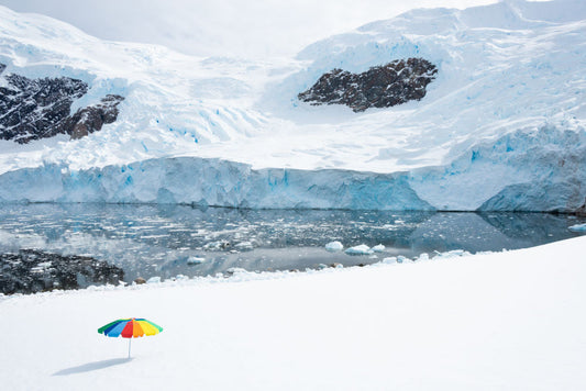 Product image for Rainbow Umbrella, Antarctica