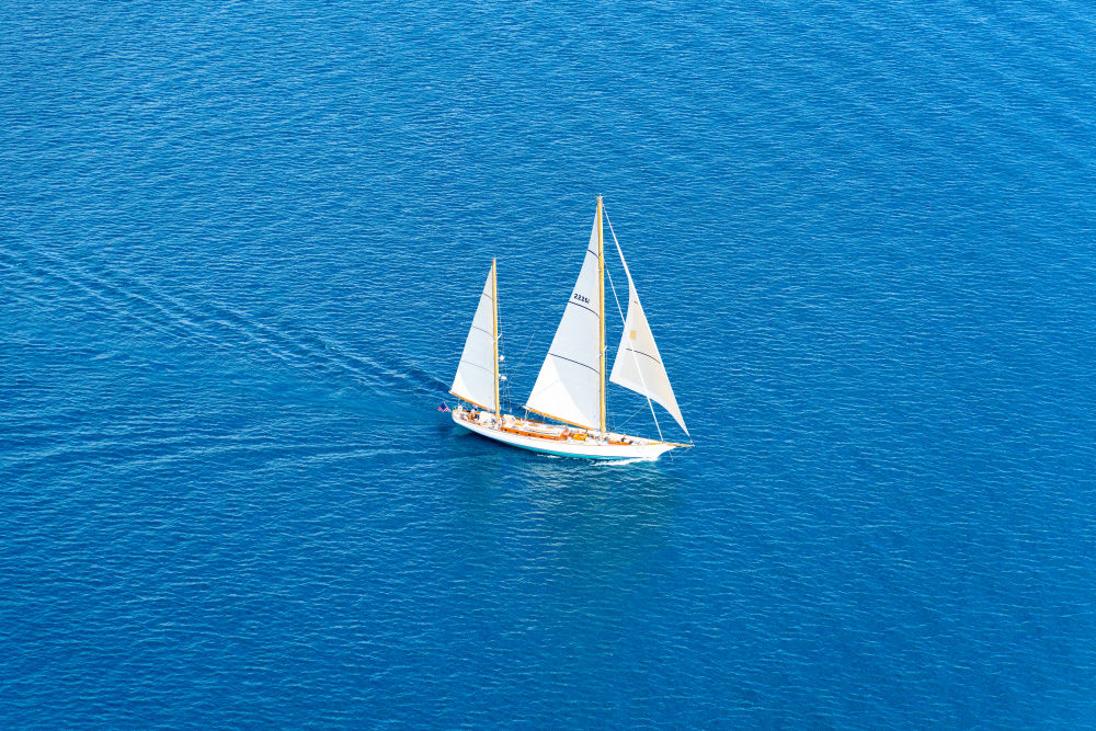 Little Traverse Bay Sailboat, Harbor Springs, Michigan