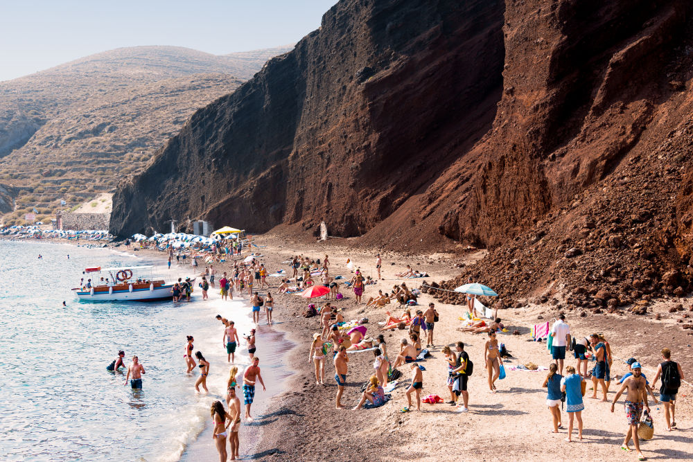 Red Beach, Santorini, Greece