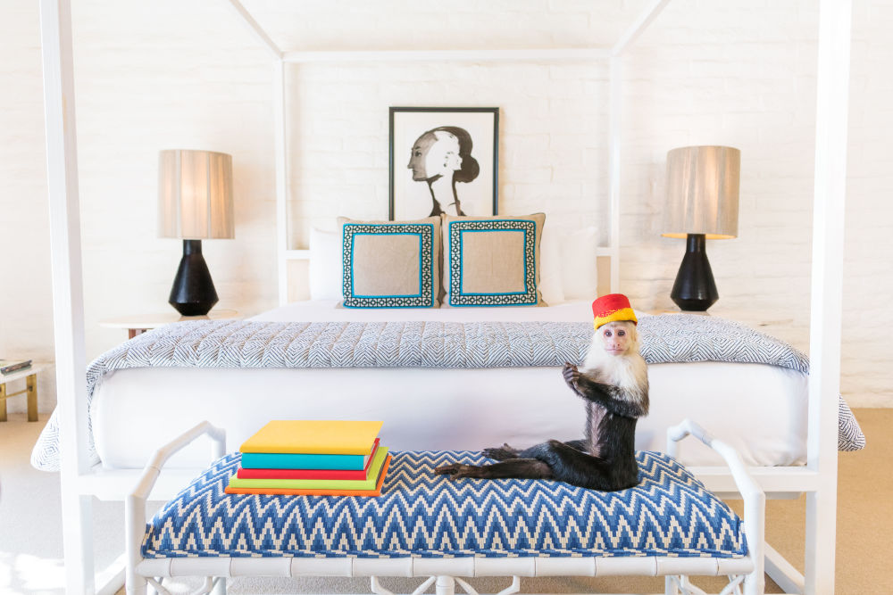 Photography by Gray Malin of Room Service II