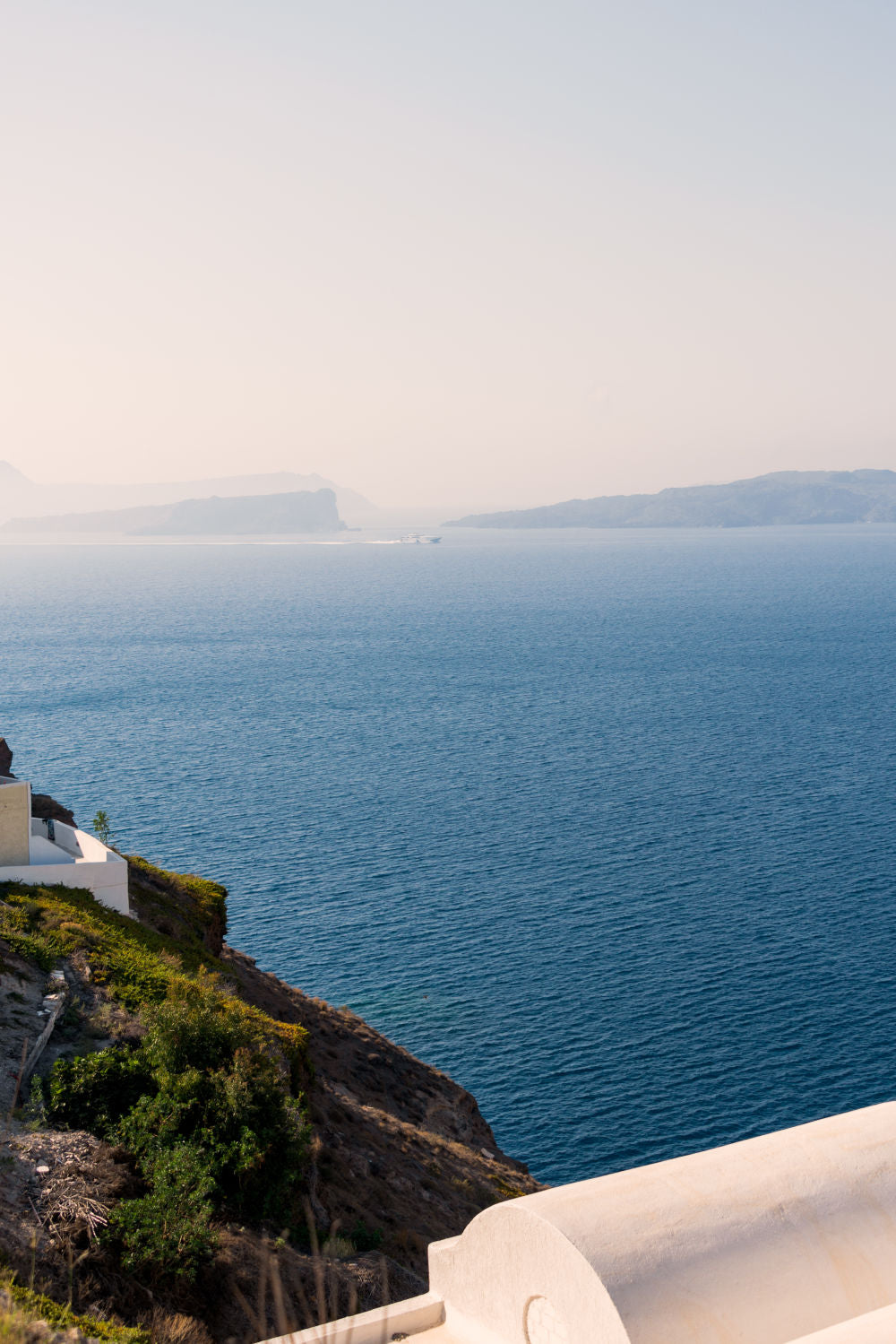 Santorini Vista Triptych, Greece