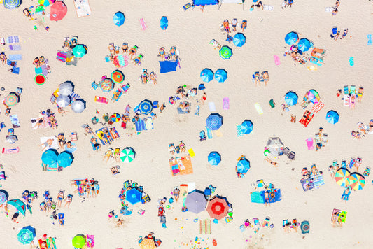 Second Beach Sunbathers, Newport