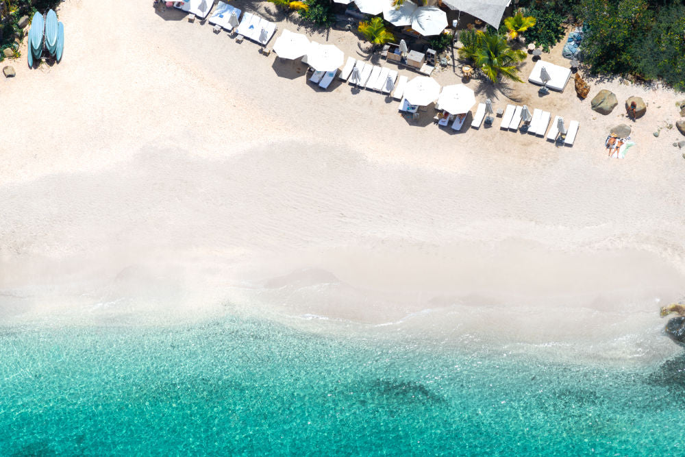 Photography by Gray Malin of Shellona, St. Barths