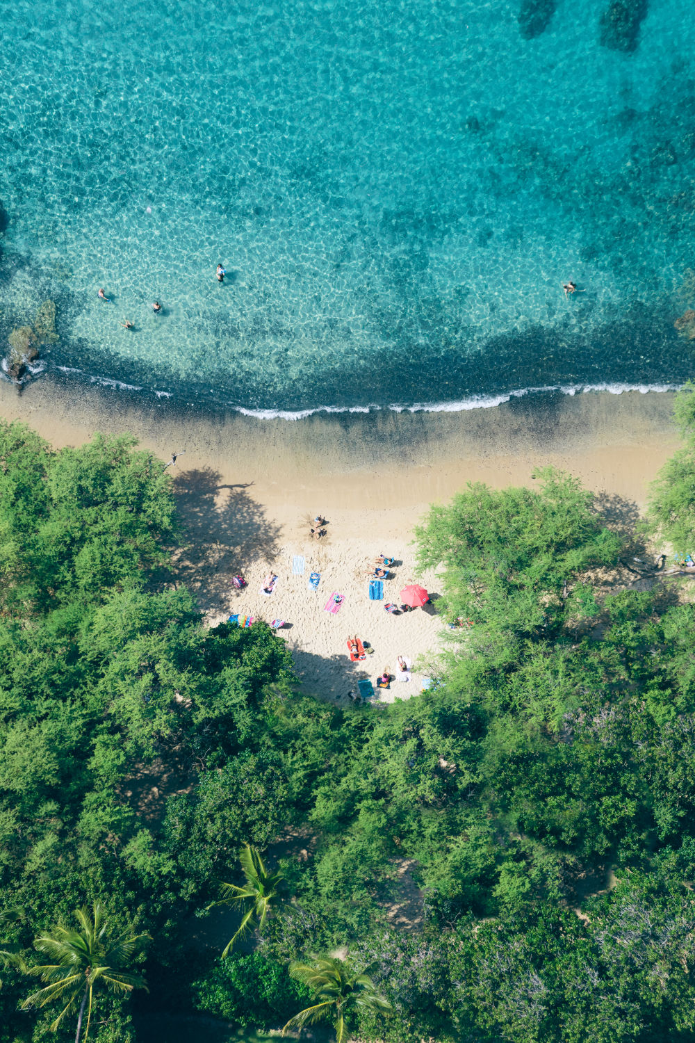 Photography by Gray Malin of Sixty Nine Beach, Hawai'i